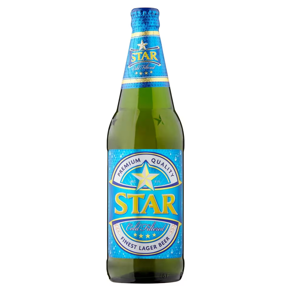 Star Finest Lager Beer 600Ml