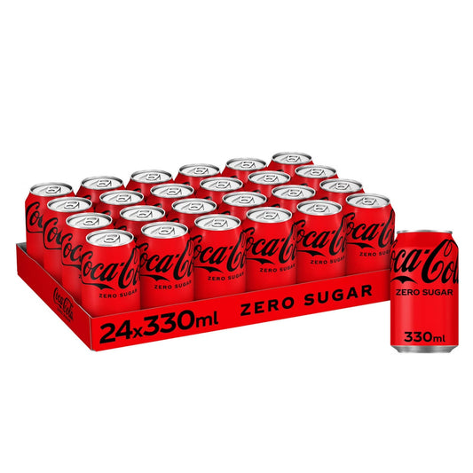 Coke Zero 330ml  24 Pack