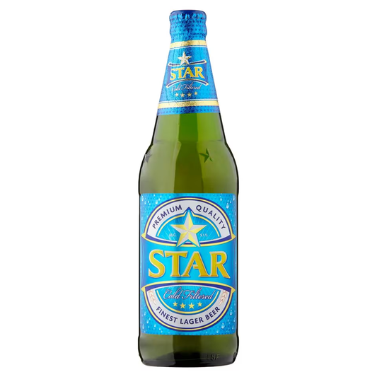 Star Finest Lager Beer 600Ml 6x