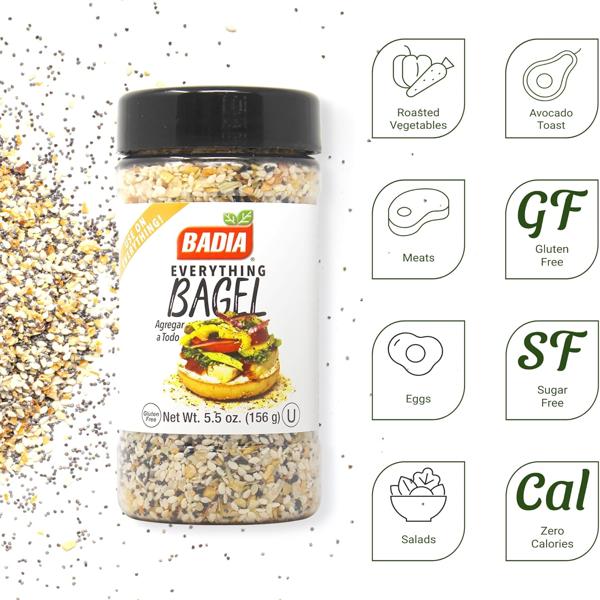 Badia Everything Bagel Seasoning - (5.5 oz) 156g